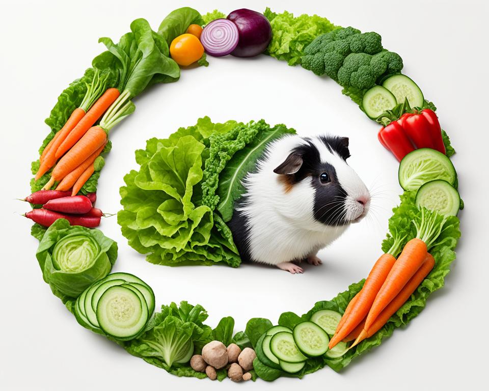 Safe types of lettuce for guinea pigs
