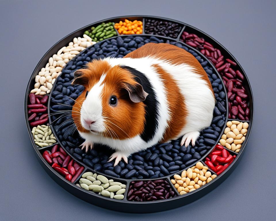 can guinea pigs eat beans
