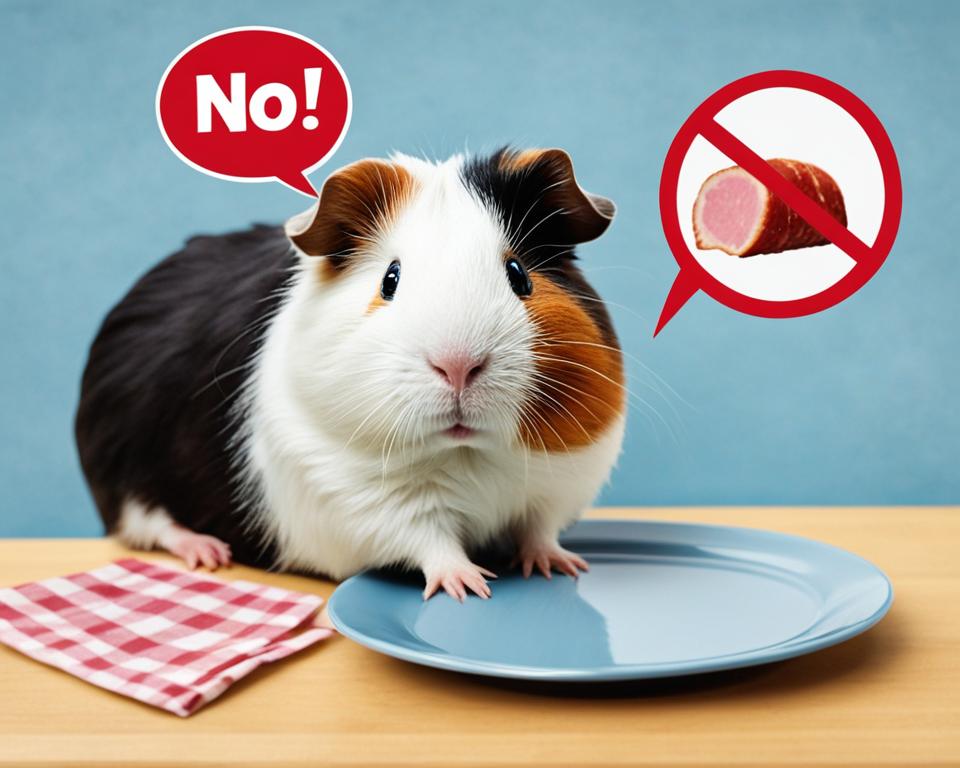 Can Guinea Pigs Eat Ham? Dietary Facts Unveiled