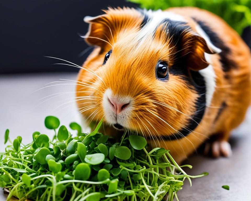 can guinea pigs eat microgreens
