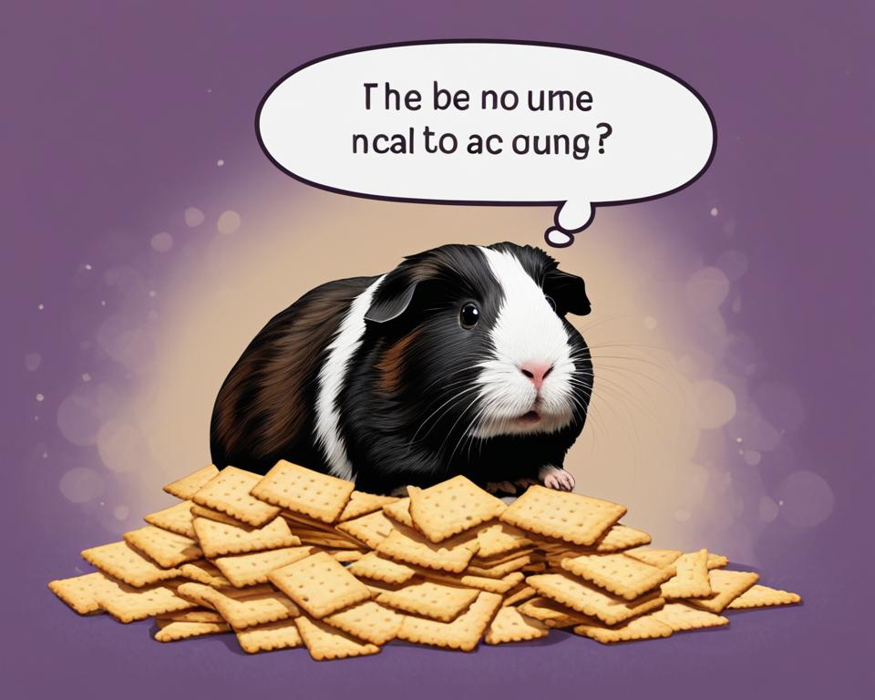 can guinea pigs eat saltine crackers