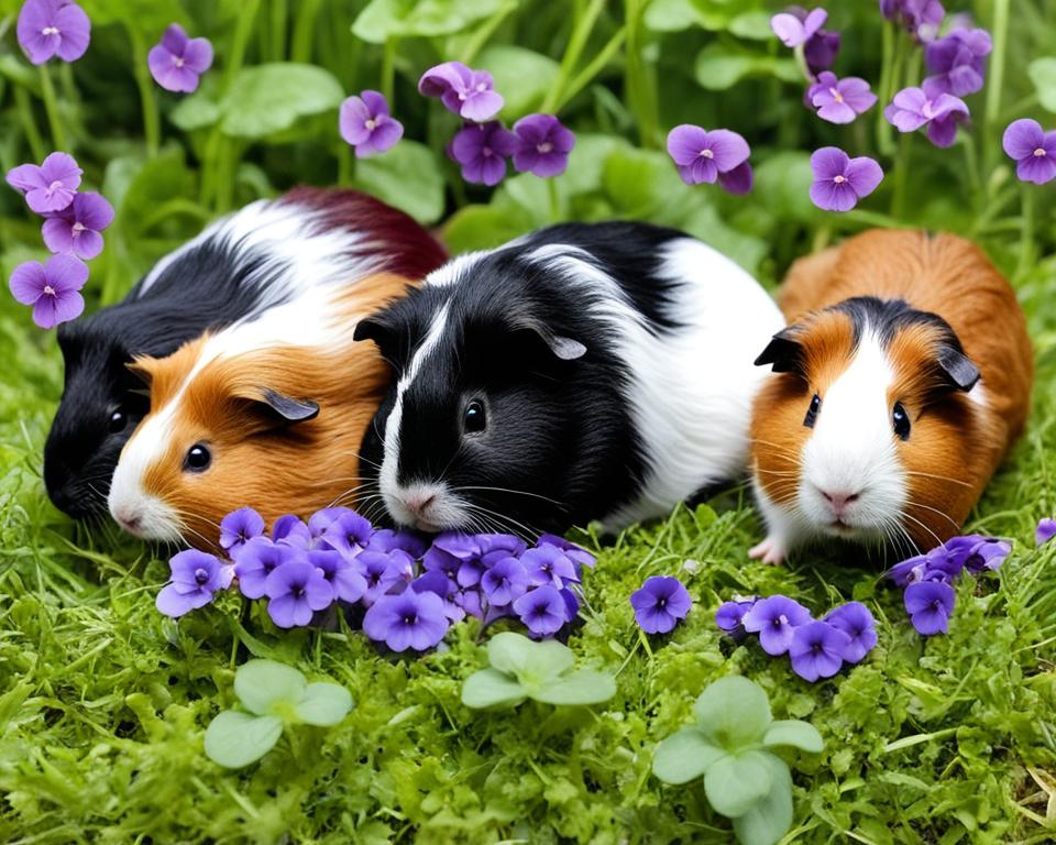 Can Guinea Pigs Eat Violets? Safe Pet Diet Tips