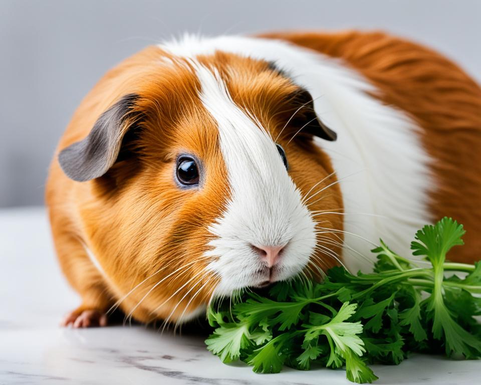do guinea pigs eat parsley