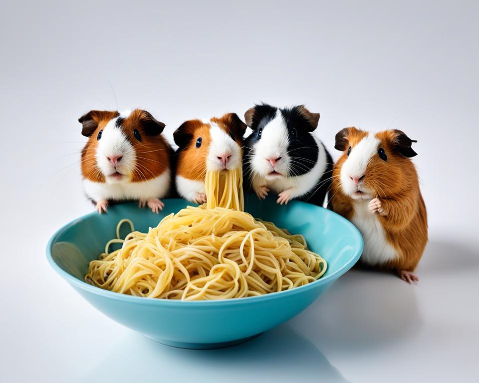 guinea pigs eat pasta