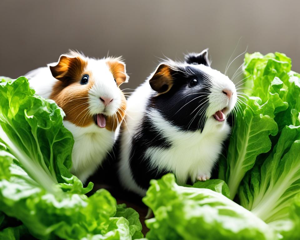 romaine lettuce benefits for guinea pigs